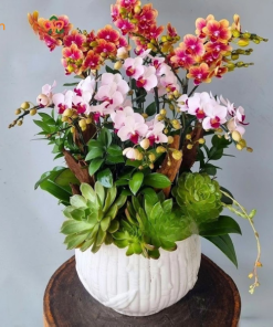 thiết kế cắm hoa đa dạng